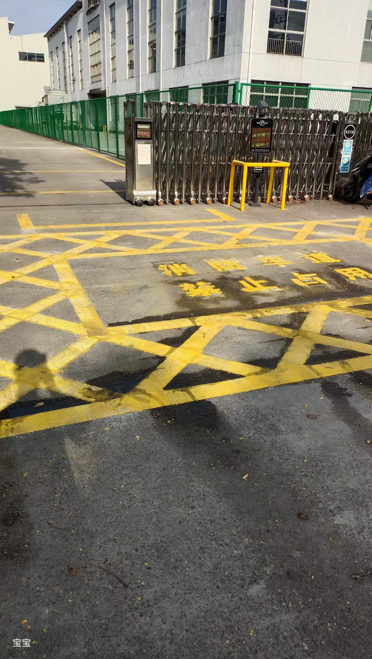 金江镇马路划线